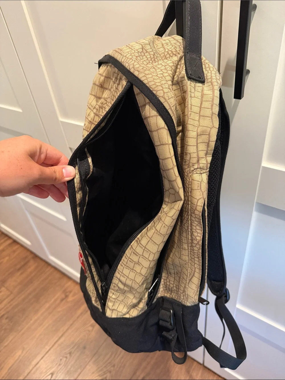Supreme 13SS Croc Backpack Beige